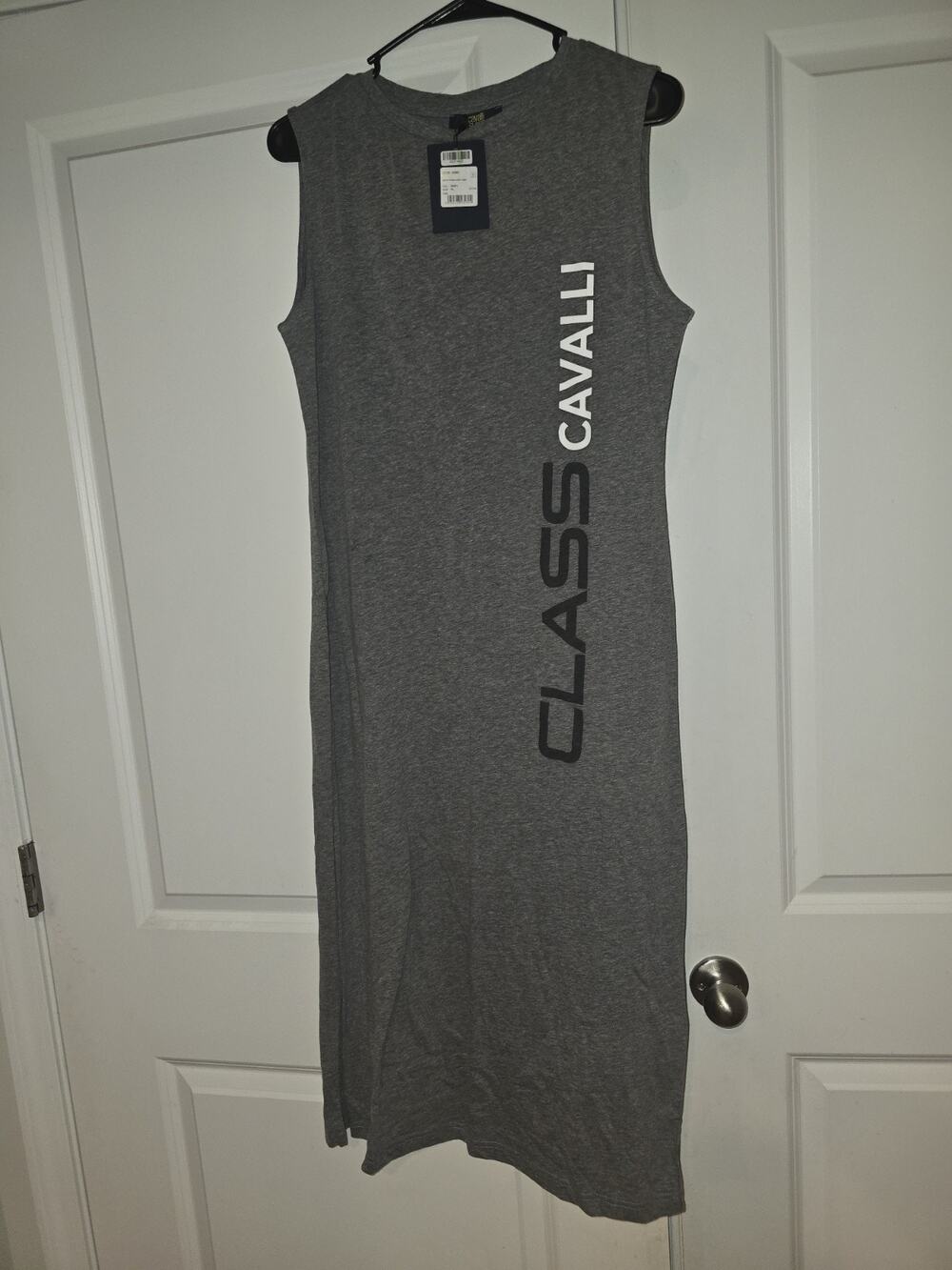 Dress Cavalli Class by Roberto Cavalli Womens Grey Size Xl